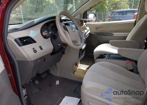 2011 Toyota Sienna Le V6 from USA, damaged, VIN 5TDKK3DC7BS064349